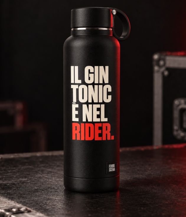BORRACCIA "IL GIN TONIC È NEL RIDER."